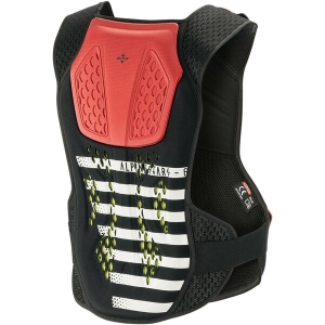 Armura piept Alpinestars SEQUENCE Negru/Alb/Rosu XL/2XL, 4