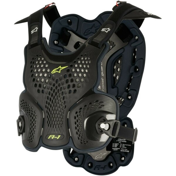 Armura piept Alpinestars A-1 MX ROOST Alb/Negru/Rosu M/L, 3