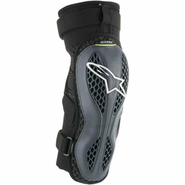 Protectii de genunchi Alpinestars SEQUENCE Negru/Rosu 2XL, 2