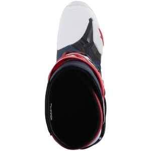 Cizme cross-enduro Alpinestars TECH 10 SUPERVENTED BOOT 40.5 Alb/Rosu fluo, 24