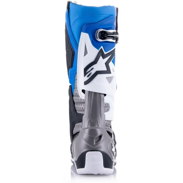 Cizme cross-enduro Alpinestars TECH 10 SUPERVENTED BOOT 40.5 Albastru/Alb/Rosu, 32