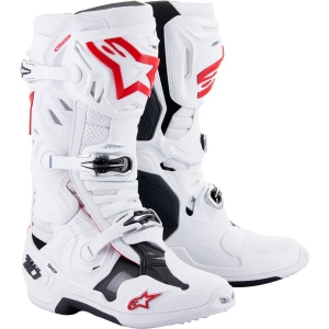 Cizme cross-enduro Alpinestars TECH 10 SUPERVENTED BOOT 42 Albastru/Negru/Alb, 31