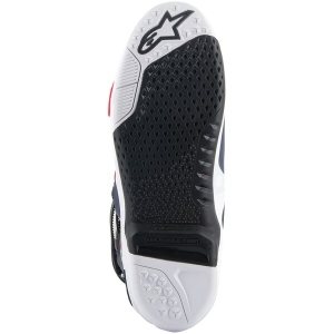 Cizme cross-enduro Alpinestars TECH 10 SUPERVENTED BOOT 42 Albastru/Negru/Alb, 35