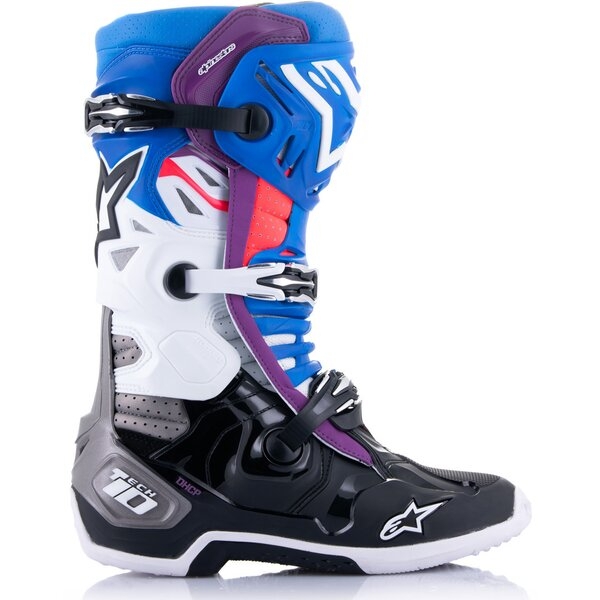Cizme cross-enduro Alpinestars TECH 10 SUPERVENTED BOOT Albastru/Negru/Alb 45.5, 4