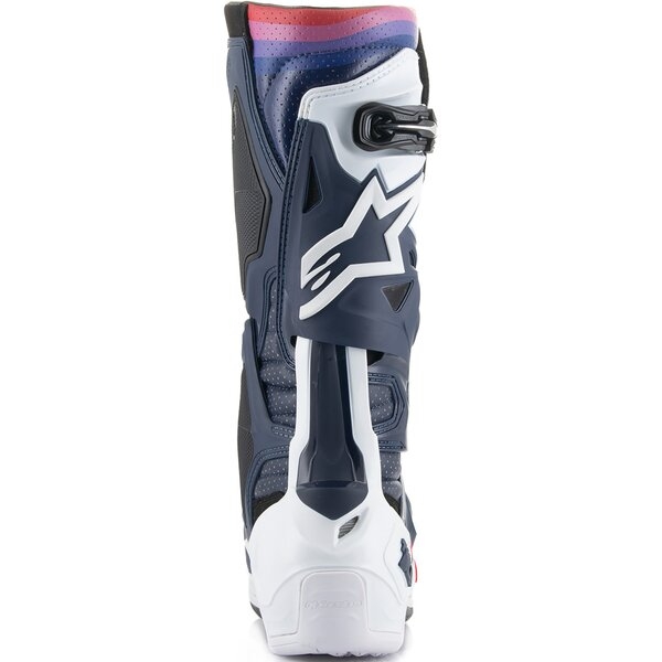 Cizme cross-enduro Alpinestars TECH 10 SUPERVENTED BOOT 43 Portocaliu fluo/Negru/Alb, 30
