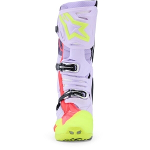 Cizme cross-enduro Alpinestars TECH 10 SUPERVENTED BOOT 43 Portocaliu fluo/Negru/Alb, 8