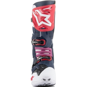 Cizme cross-enduro Alpinestars TECH 10 SUPERVENTED BOOT 45.5 Portocaliu fluo/Negru/Alb, 24