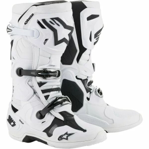 Cizme cross-enduro Alpinestars TECH 10 BOOT Negru/Alb 40.5, 12