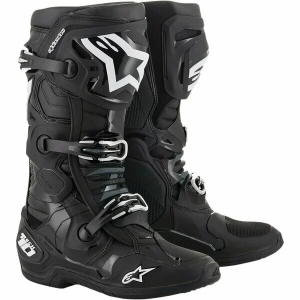 Cizme cross-enduro Alpinestars TECH 10 BOOT Negru/Alb 40.5, 36