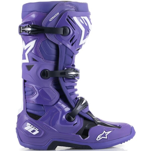 Cizme cross-enduro Alpinestars TECH 10 BOOT 44.5 Negru/Albastru/Galben, 33