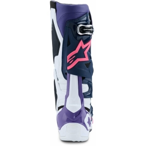 Cizme cross-enduro Alpinestars TECH 10 BOOT 45.5 Negru/Albastru/Galben, 4