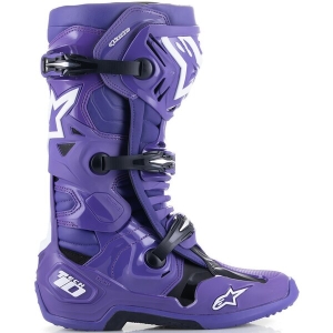 Cizme cross-enduro Alpinestars TECH 10 BOOT 45.5 Negru/Albastru/Galben, 37