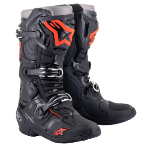 Cizme cross-enduro Alpinestars TECH 10 BOOT Rosu/Negru 47, 40