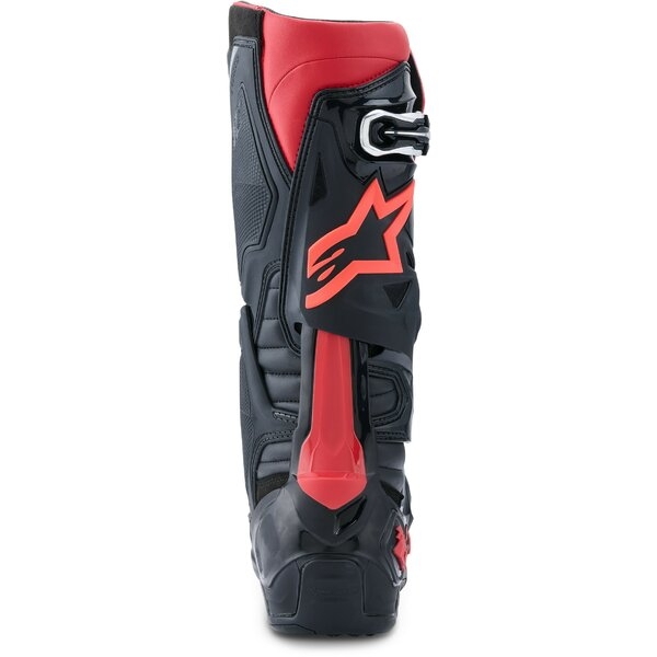 Cizme cross-enduro Alpinestars TECH 10 BOOT 48 Gri inchis/Albastru/Rosu fluo, 31