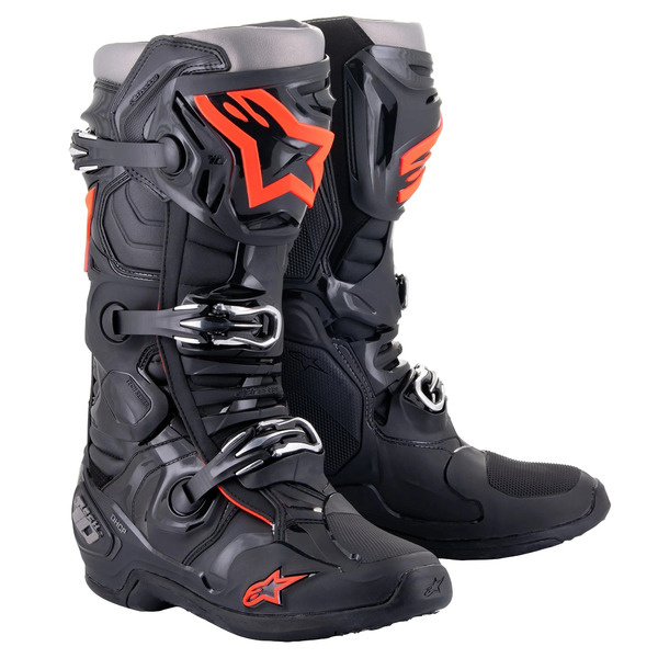 Cizme cross-enduro Alpinestars TECH 10 BOOT 48 Negru/Albastru/Galben, 41