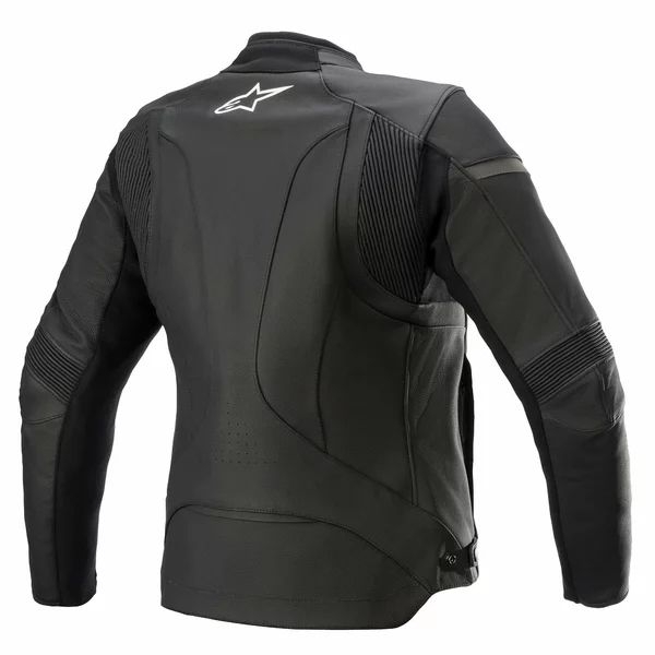 Geaca de piele dama Alpinestars Stella Kira V2 Negru/Alb 42, 7
