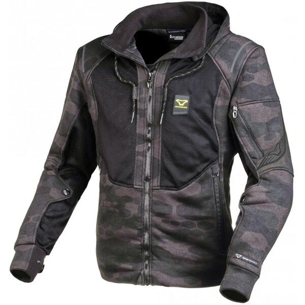 Hanorac de vara cu protectii MACNA BREEZE L Gri deschis, 3