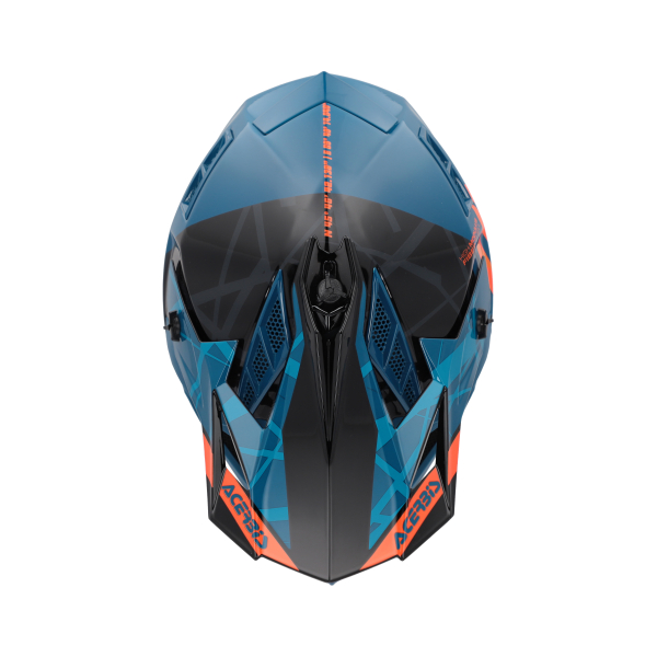 ACERBIS X-TRACK 22-06 HELMET BLACK/GREEN XS, 4