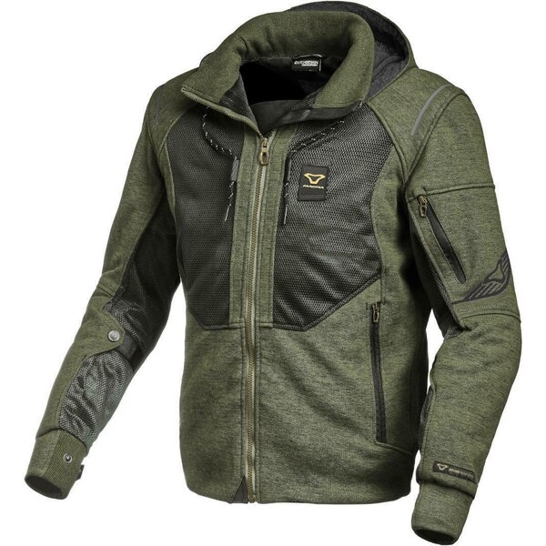 Hanorac de vara cu protectii MACNA BREEZE Negru S, 9