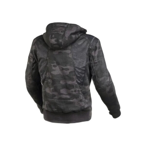 Hanorac de vara cu protectii MACNA BREEZE XXXL Negru/Gri camo, 14