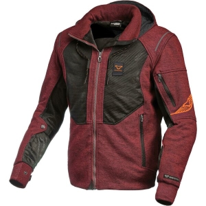 Hanorac de vara cu protectii MACNA BREEZE L Bordo/Negru, 11