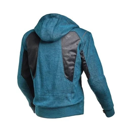 Hanorac de vara cu protectii MACNA BREEZE Albastru/Negru XXL, 17