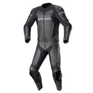 Combinezon de piele 2 piese Alpinestars Gp Force Chaser 56 Negru/Rosu, 3
