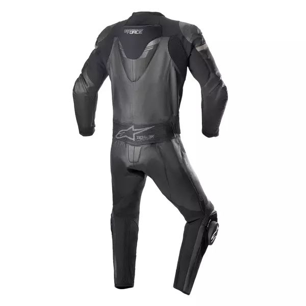 Combinezon de piele 2 piese Alpinestars Gp Force Chaser 48 Negru/Negru, 3