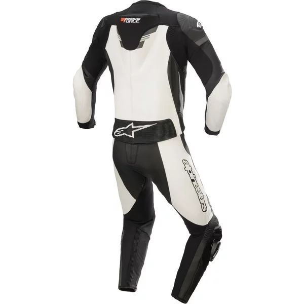 Combinezon de piele 2 piese Alpinestars Gp Force Chaser 48 Negru/Negru, 5