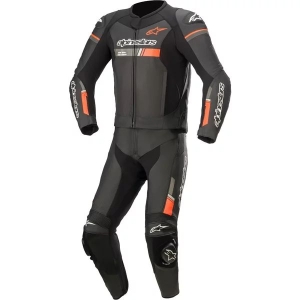 Combinezon de piele 2 piese Alpinestars Gp Force Chaser 52 Negru/Negru, 9