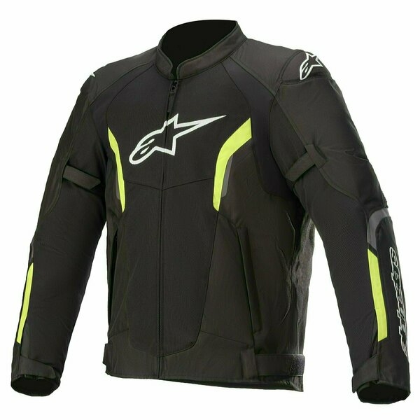 Geaca textil de vara ALPINESTARS AST AIR V2 L Negru/Galben fluo, 2