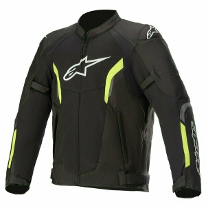 Geaca textil de vara ALPINESTARS AST AIR V2 4XL Negru/Galben fluo, 2