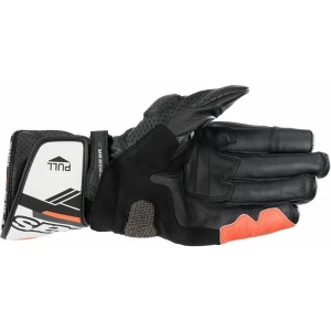 Manusi de piele sport/touring ALPINESTARS SP-8 V3 S Negru/Rosu, 17