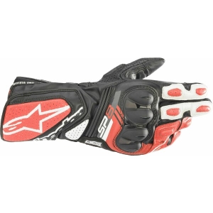 Manusi de piele sport/touring ALPINESTARS SP-8 V3 Negru/Alb XXL, 4