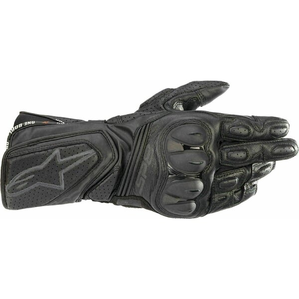 Manusi de piele sport/touring ALPINESTARS SP-8 V3 S Negru/Alb/Rosu, 7