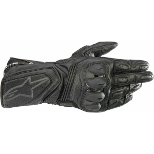 Manusi de piele sport/touring ALPINESTARS SP-8 V3 S Negru/Alb/Rosu, 7
