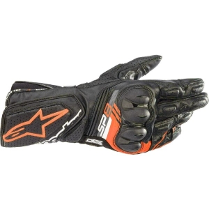 Manusi de piele sport/touring ALPINESTARS SP-8 V3 XL Negru/Alb/Rosu, 10