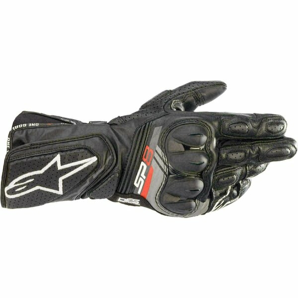 Manusi de piele sport/touring ALPINESTARS SP-8 V3 3XL Negru/Alb/Rosu, 2