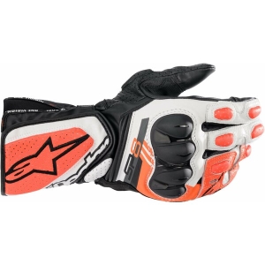 Manusi de piele sport/touring ALPINESTARS SP-8 V3 3XL Negru/Alb/Rosu, 5