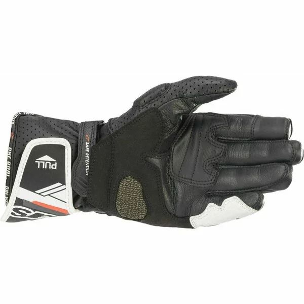 Manusi de piele dama ALPINESTARS STELLA SP-8 V3 S Negru/Alb, 7