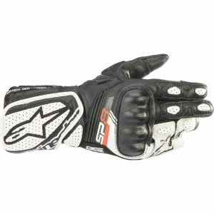 Manusi de piele dama ALPINESTARS STELLA SP-8 V3 S Negru/Alb, 3