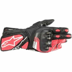 Manusi de piele dama ALPINESTARS STELLA SP-8 V3 S Negru/Alb