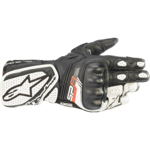 Manusi de piele dama ALPINESTARS STELLA SP-8 V3 XL Negru/Alb/Roz, 8