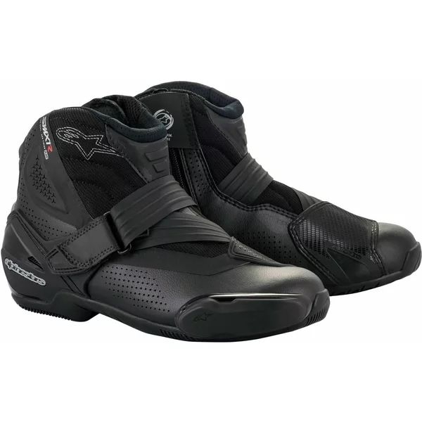Ghete moto ALPINESTARS SMX-1 R V2 VENTED Negru 40, 16