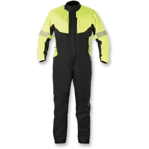Combinezon de ploaie 1 piesa Alpinestars Hurricane XXL Negru/Galben fluo, 4