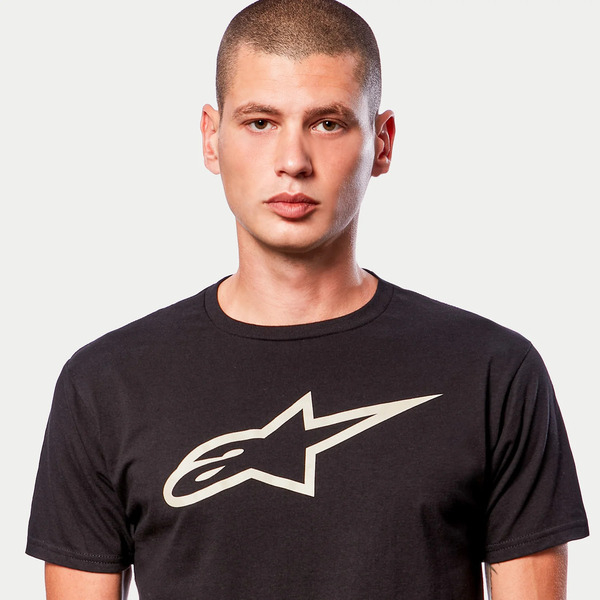 Tricou ALPINESTARS AGELESS CLASSIC Negru/Alb L, 3