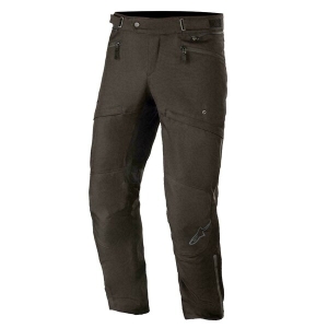 Pantaloni moto impermeabili Alpinestars AST-1 V2 WP M Negru/Verde, 3