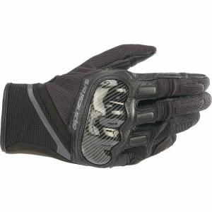 Manusi de piele vara ALPINESTARS CHROME S Negru/Verde