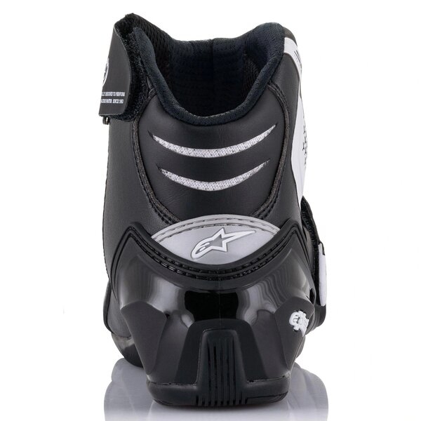 Ghete moto Alpinestars SMX-1 R V2 Negru/Alb 41, 8