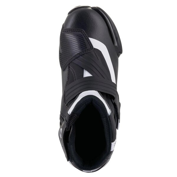 Ghete moto Alpinestars SMX-1 R V2 Negru/Alb 41, 9